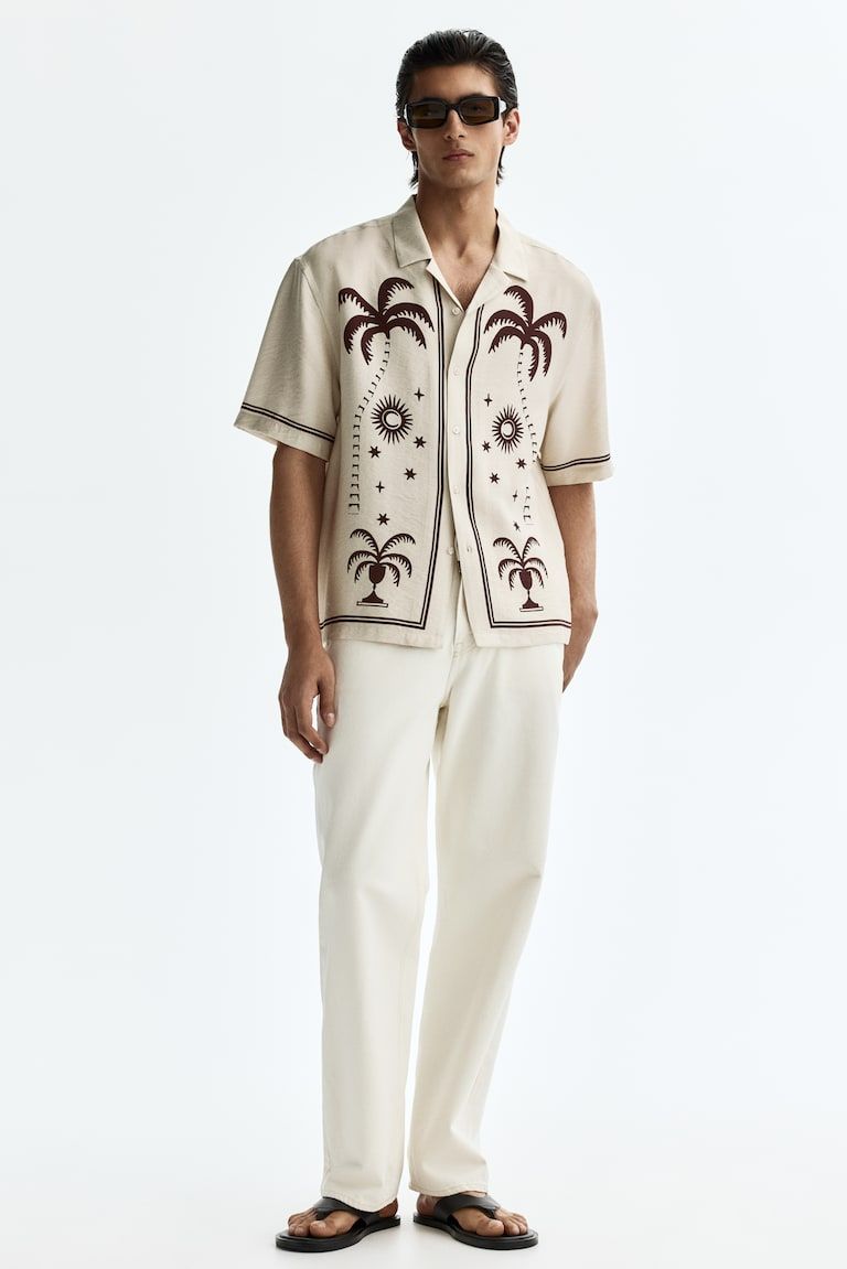 Relaxed-Fit Printed Resort Shirt