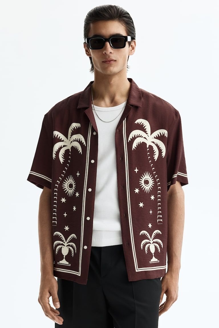 Relaxed-Fit Printed Resort Shirt