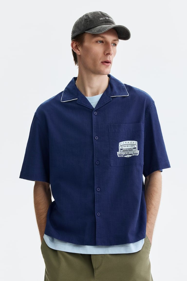Relaxed-Fit Printed Shirt