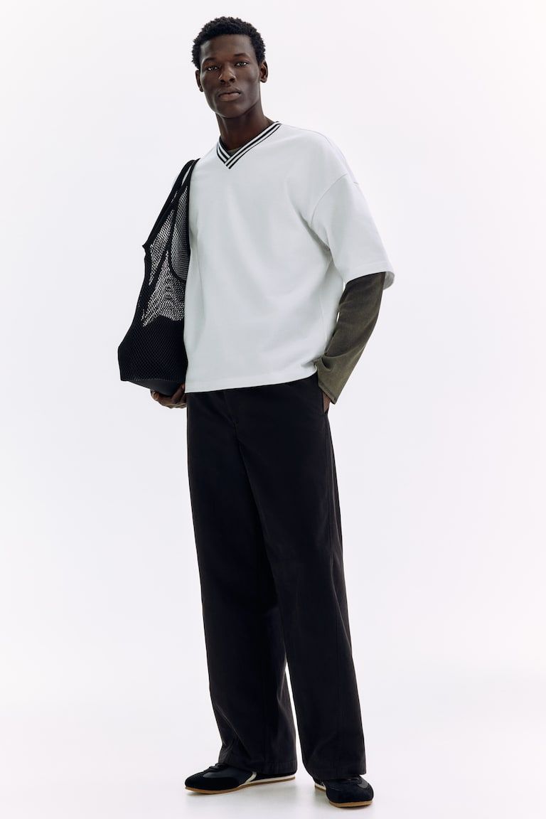 Relaxed-Fit Twisted Pants