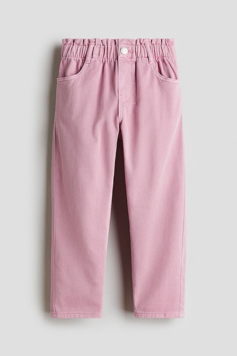 Relaxed Paper Bag Jeans