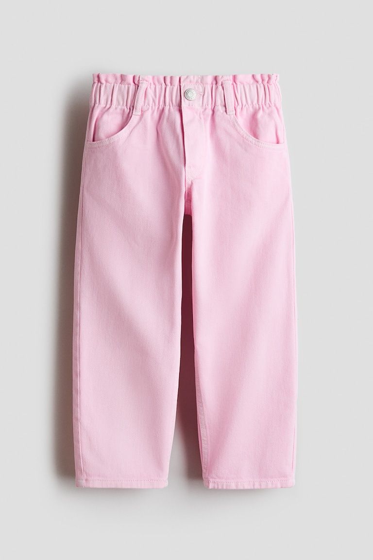 Relaxed Paper Bag Jeans