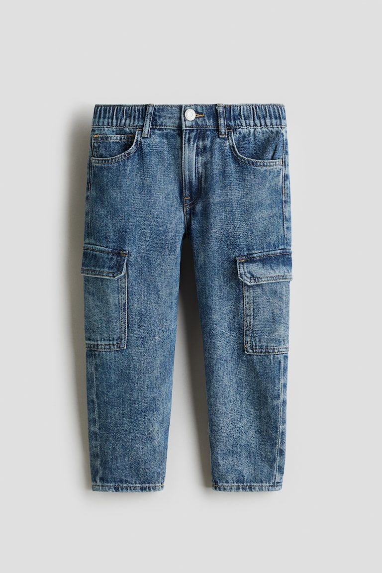 Relaxed Tapered Fit Jeans
