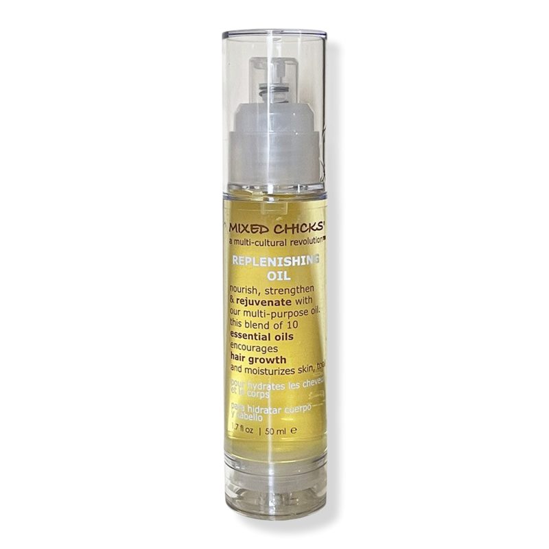Replenishing Oil, Rejuvenating for Hair and Skin.