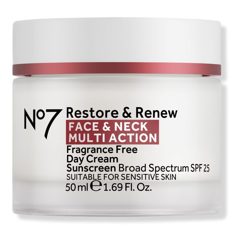 Restore & Renew Multi Action Fragrance Free Day Cream SPF25