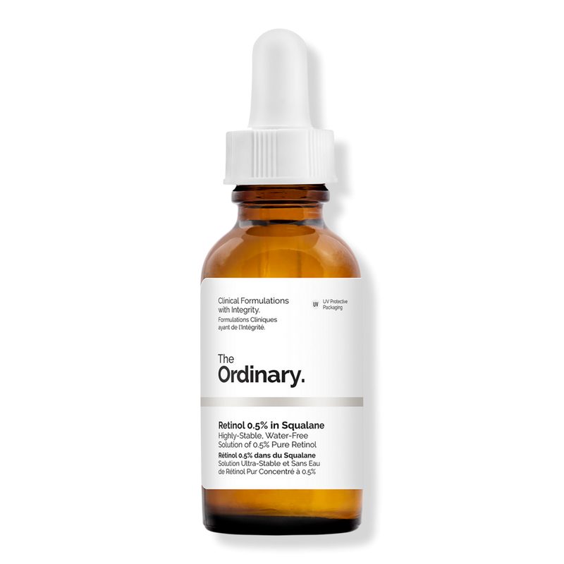 Retinol 0.5% in Squalane, Intermediate Retinol Serum