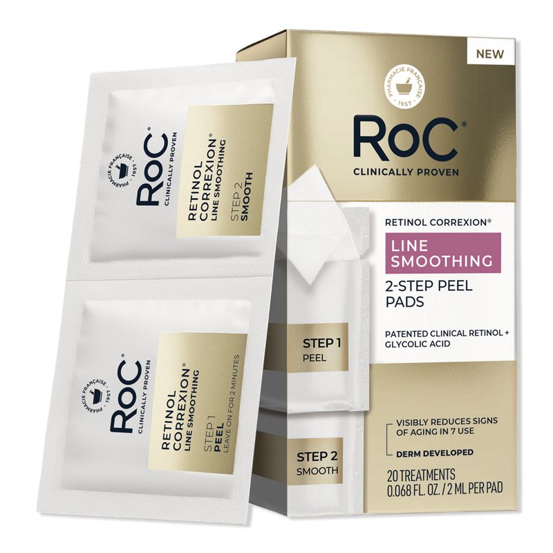 Retinol Correxion Line Smoothing 2-Step Peel Pads