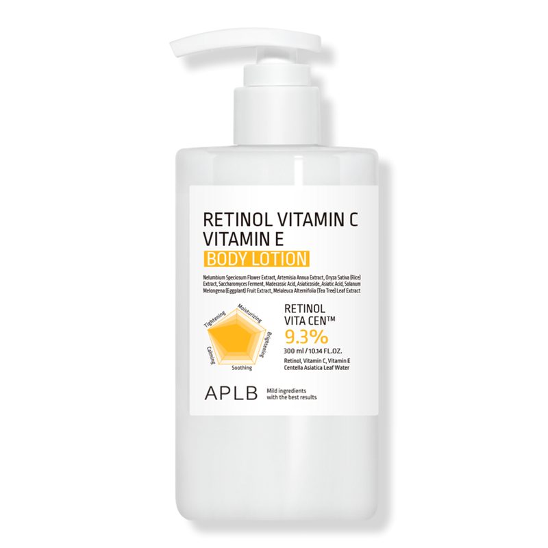 Retinol Vitamin C Vitamin E Body Lotion