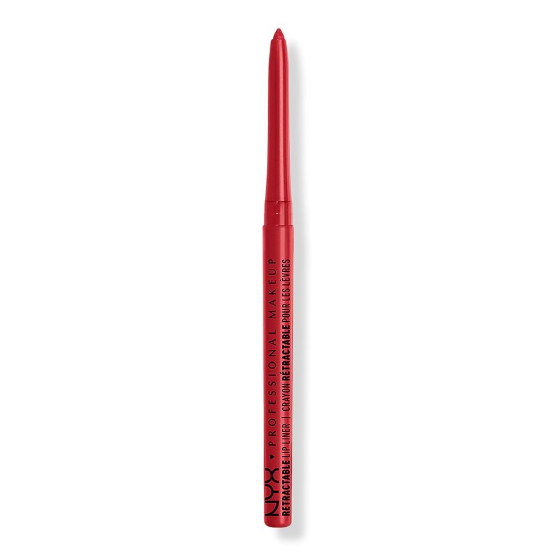 Retractable Long-Lasting Mechanical Lip Liner - Red
