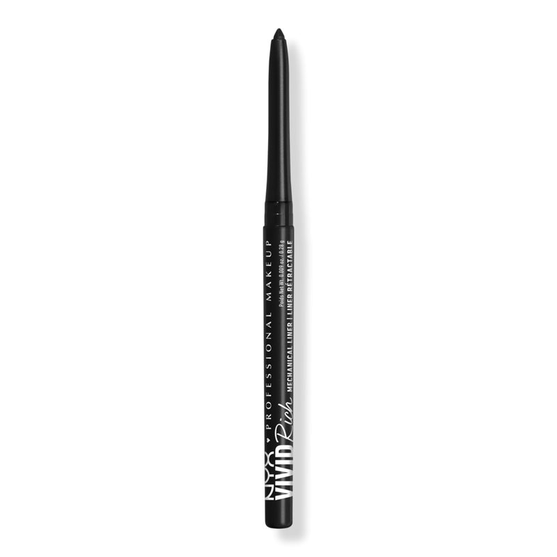 Retractable Vivid Rich Mechanical Eyeliner Pencil - Always Onyx