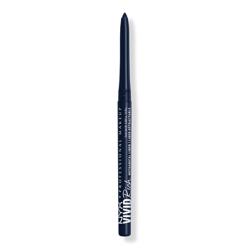 Retractable Vivid Rich Mechanical Eyeliner Pencil - Sapphire Bling