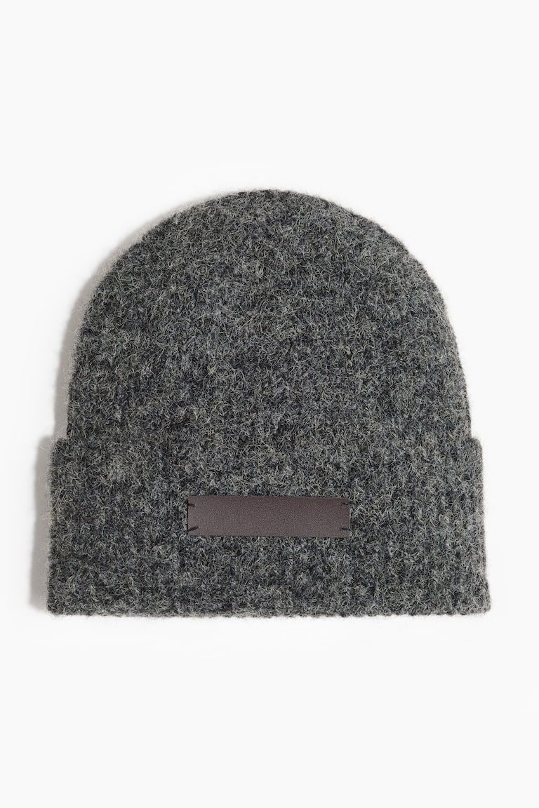 Rib-Knit Beanie