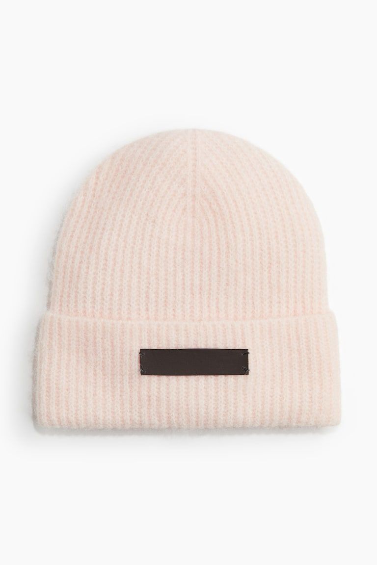 Rib-Knit Beanie