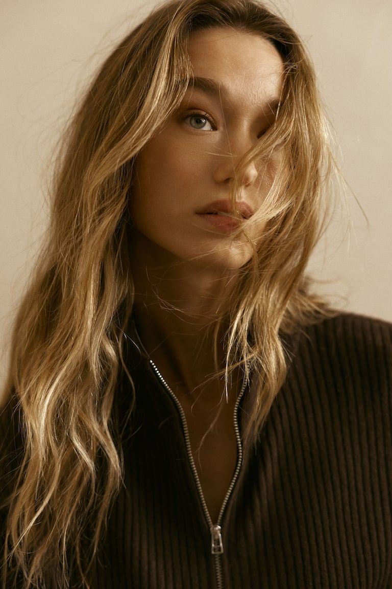 Rib-Knit Half-Zip Sweater