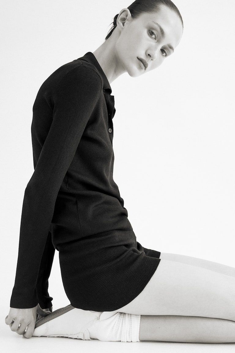 Rib-Knit Shorts