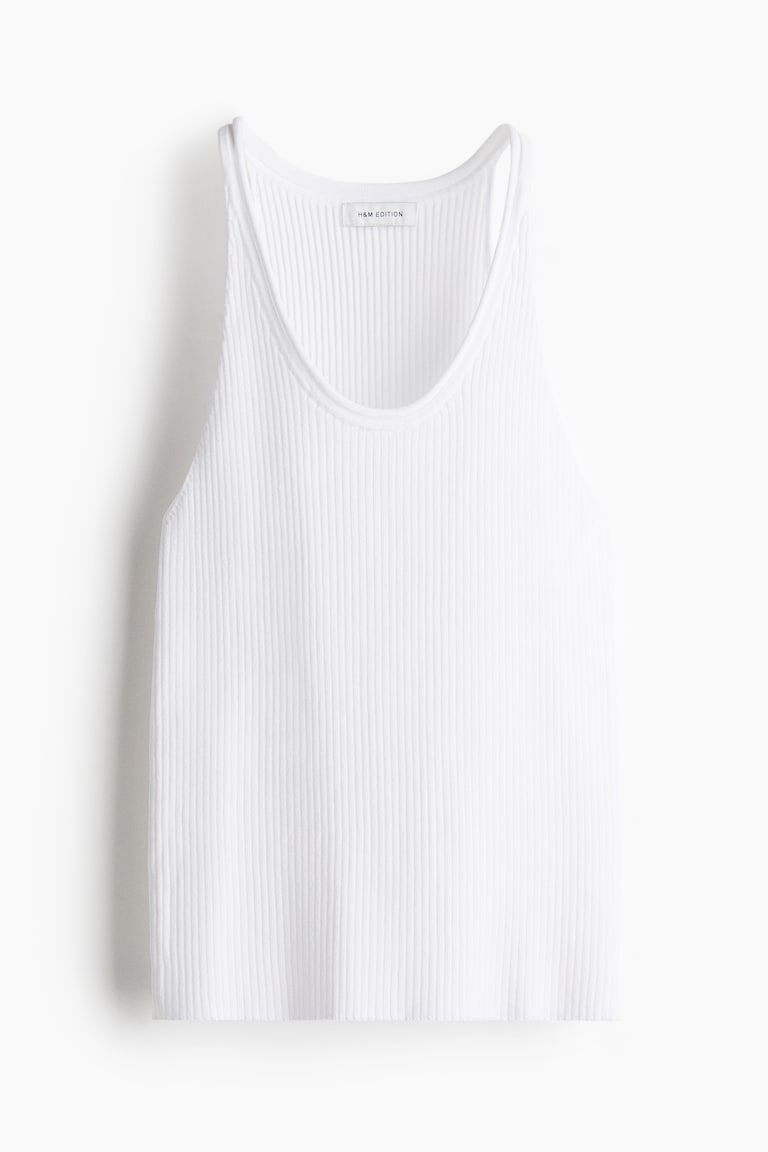 Rib-Knit Tank Top