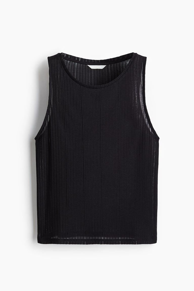 Rib-Knit Tank Top