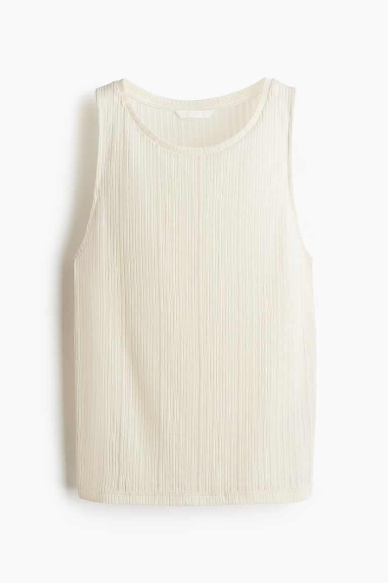 Rib-Knit Tank Top