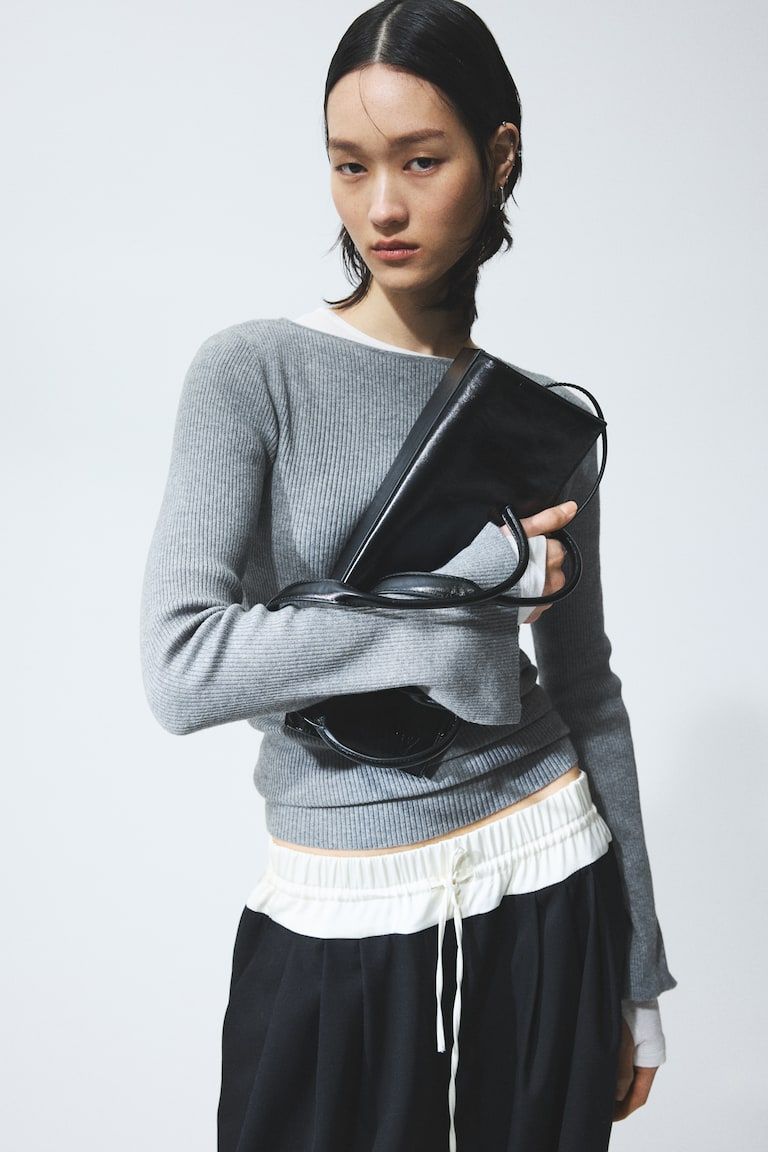 Rib-Knit Top