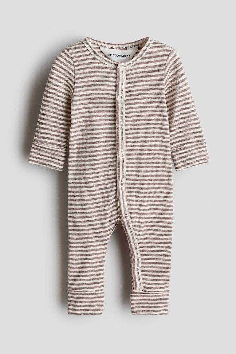Ribbed Cotton Jumpsuit