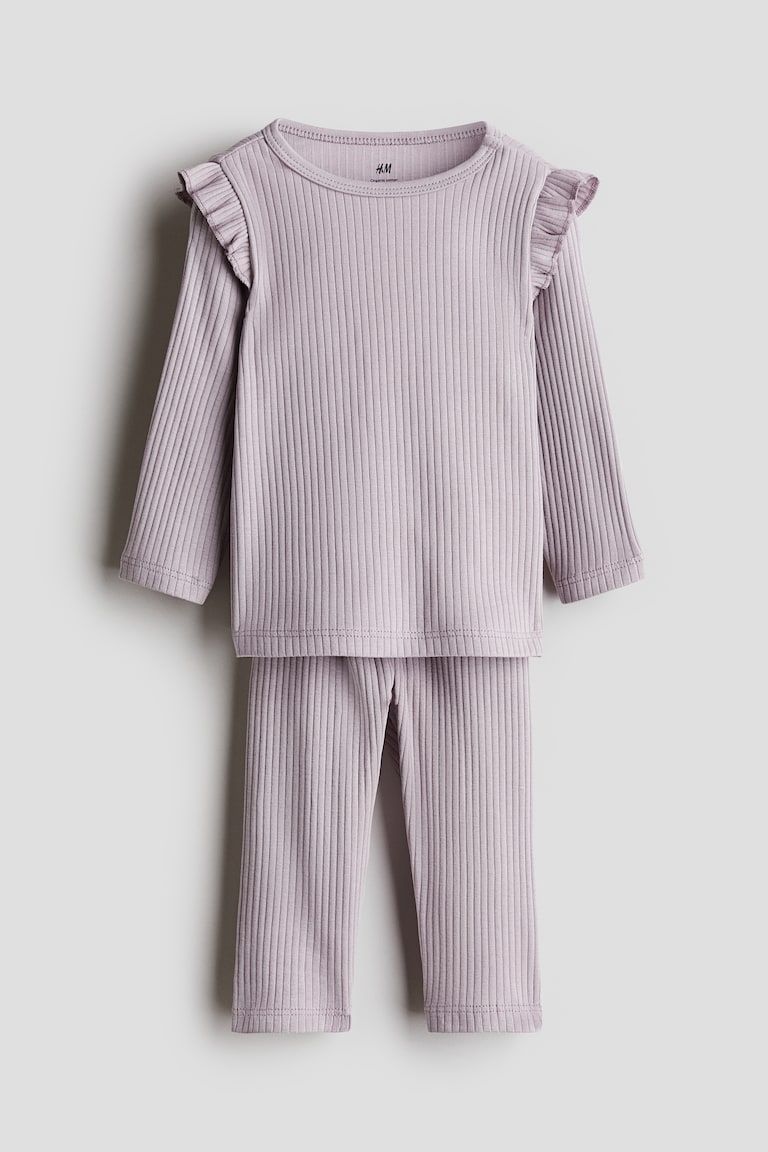 Ribbed Cotton Set