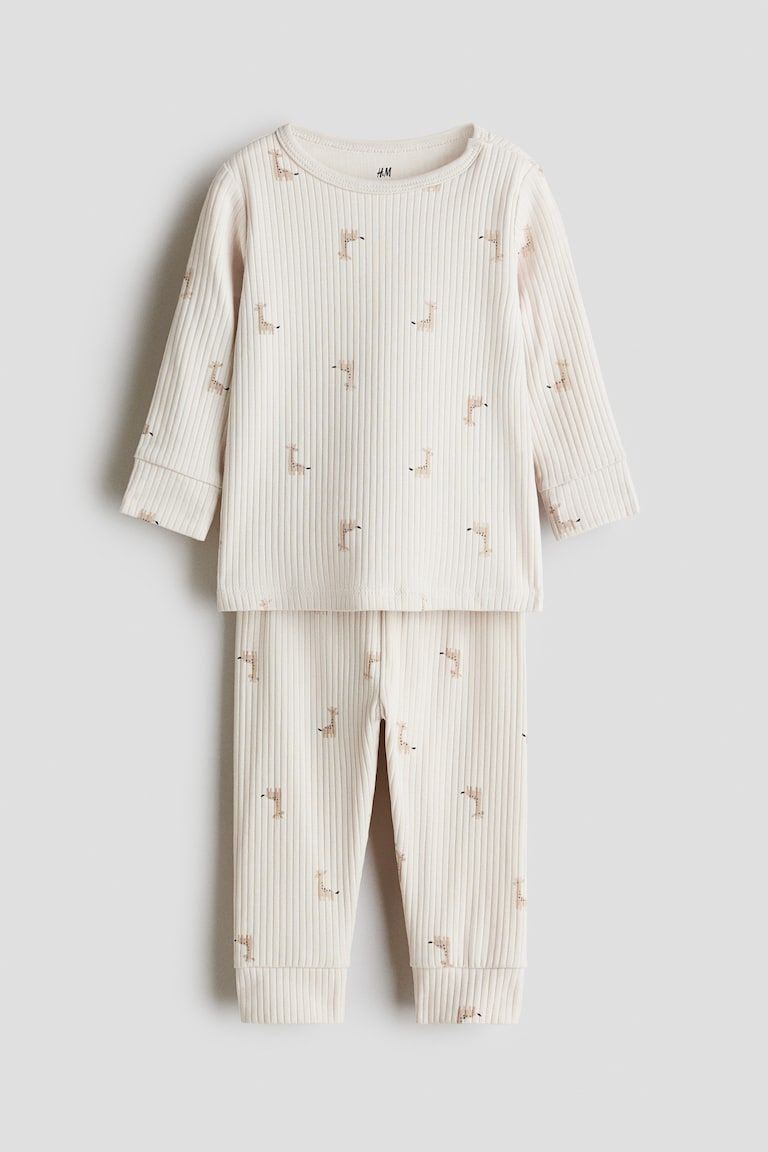 Ribbed Cotton Set