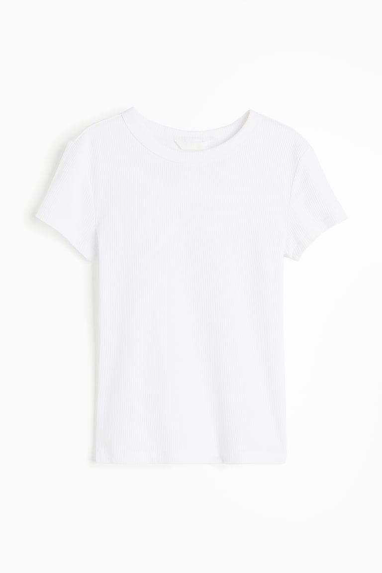 Ribbed T-shirt