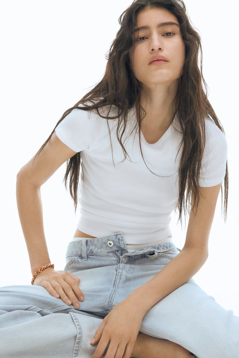 Ribbed T-Shirt