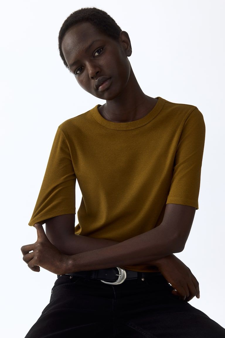 Ribbed T-Shirt