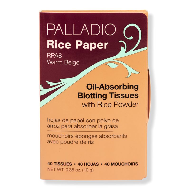 Rice Paper Blotting Sheets - Warm Beige