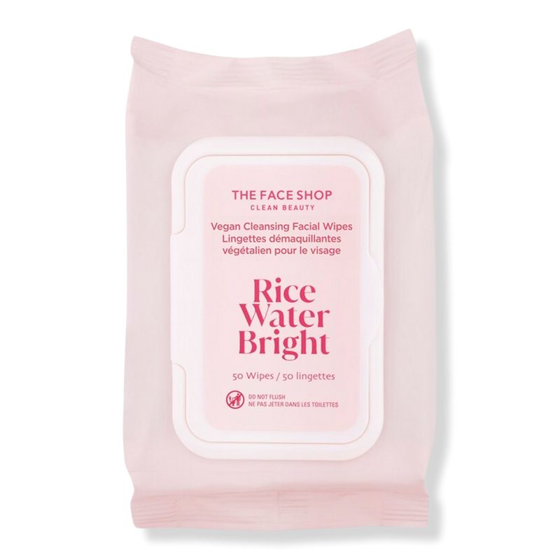 Rice Water Bright Cleansing Facial Wipes