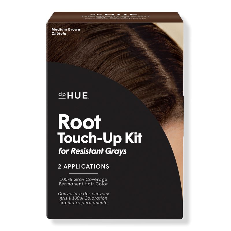 Root Touch-Up Kit for Resistant Gray Hair - Medium Brown