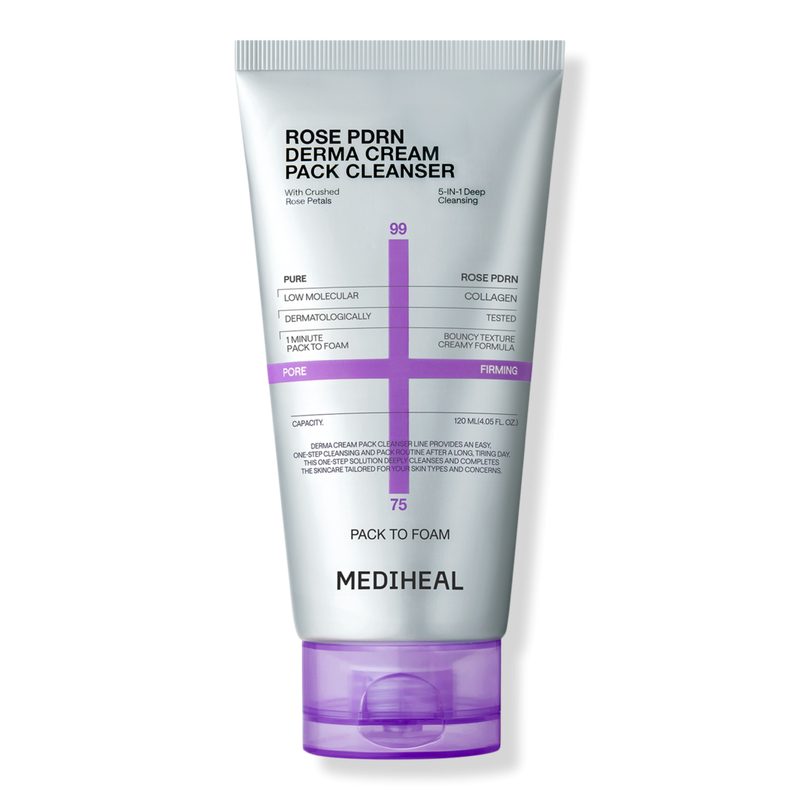 Rose PDRN Derma Cream Pack Cleanser