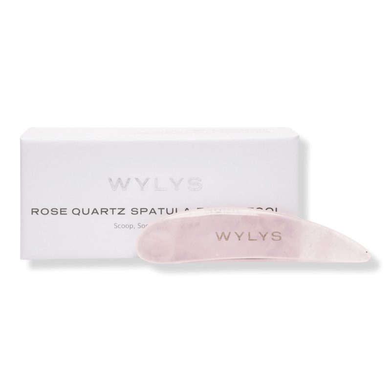 Rose Quartz Spatula Facial Tool