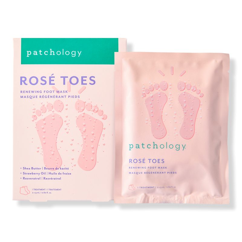Rosé Toes Renewing Heel & Foot Mask