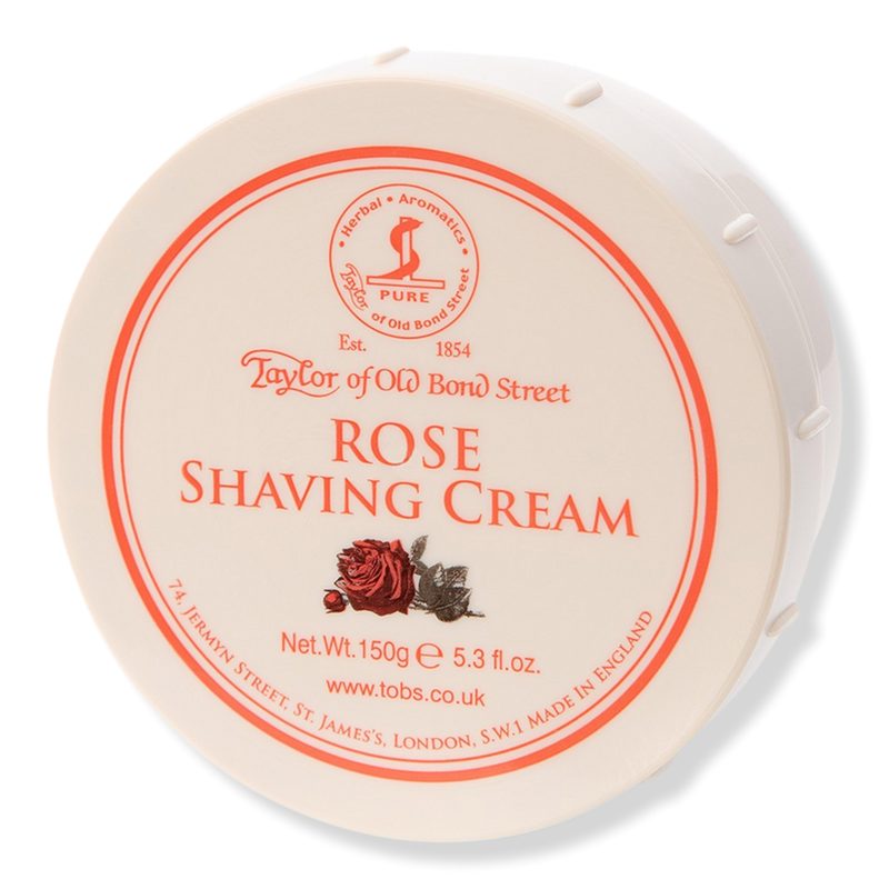 Rose Traditional Shaving Cream Bowl - Rose