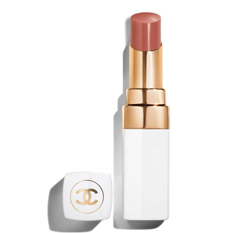 ROUGE COCO BAUME SATIN Hydrating Beautifying Tinted Lip Balm - Buildable Color - 914 NATURAL CHARM