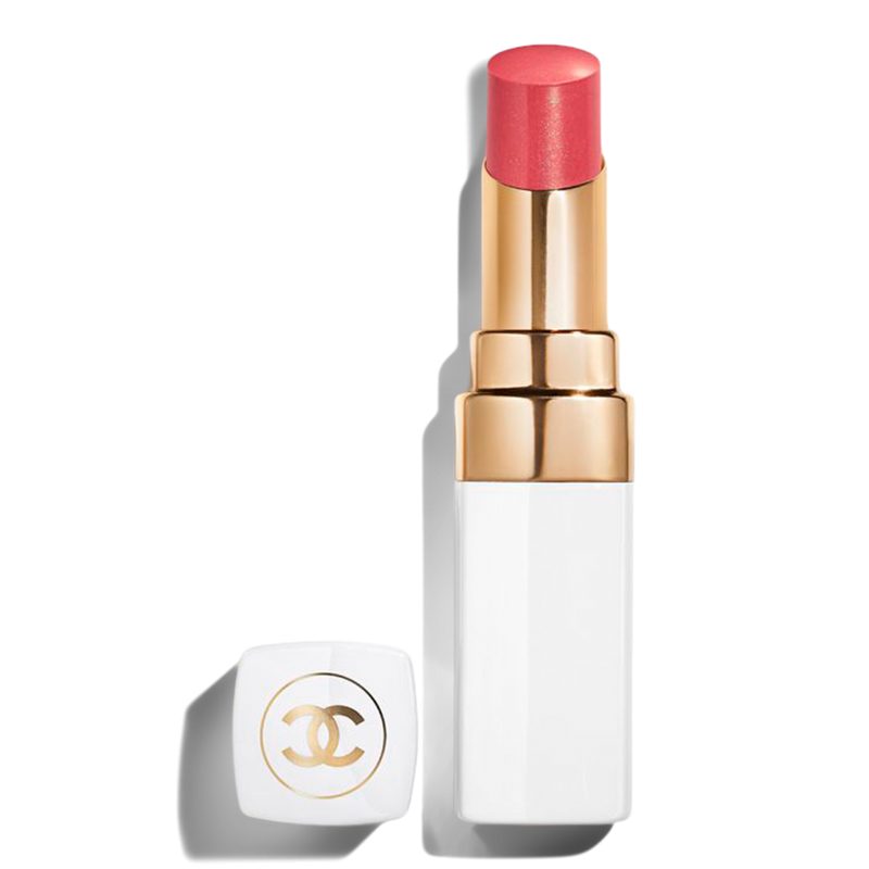 ROUGE COCO BAUME SATIN Hydrating Beautifying Tinted Lip Balm - Buildable Color - 918 MY ROSE