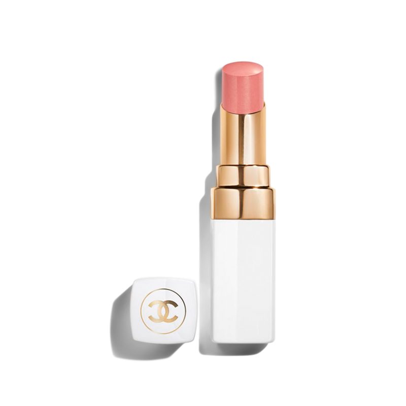 ROUGE COCO BAUME SATIN Hydrating Beautifying Tinted Lip Balm - Buildable Color - 928 PINK DELIGHT