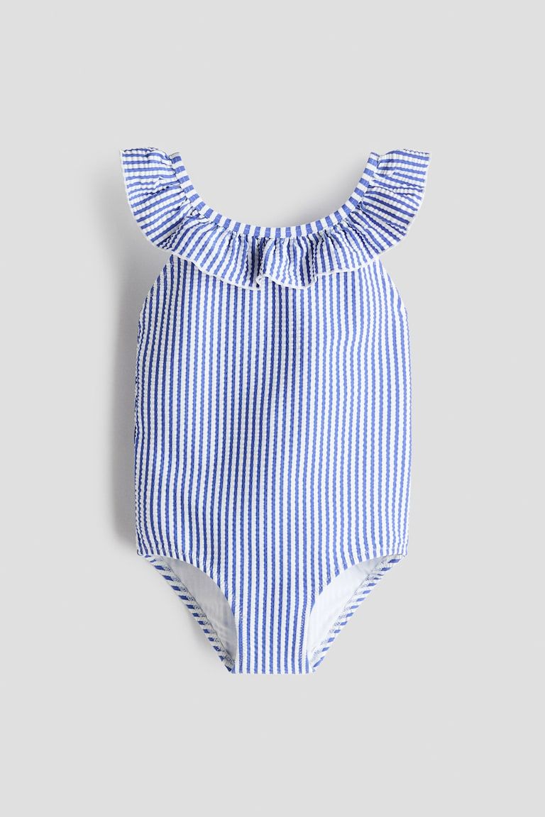 Ruffle-Trimmed Swimsuit