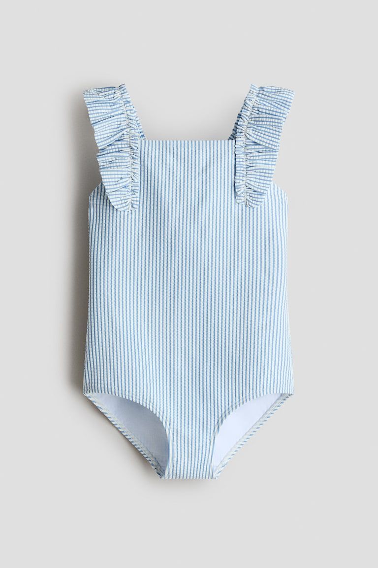 Ruffle-Trimmed Swimsuit