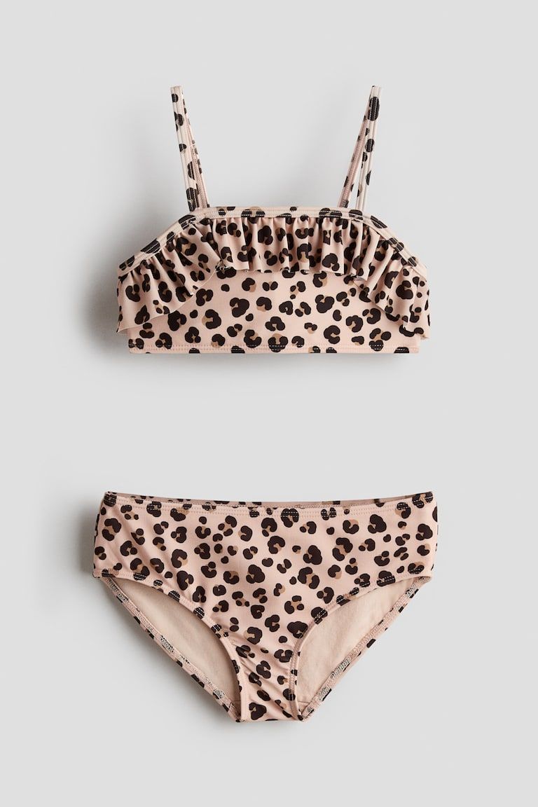 Ruffle-Trimmed Two-Piece Swimsuit