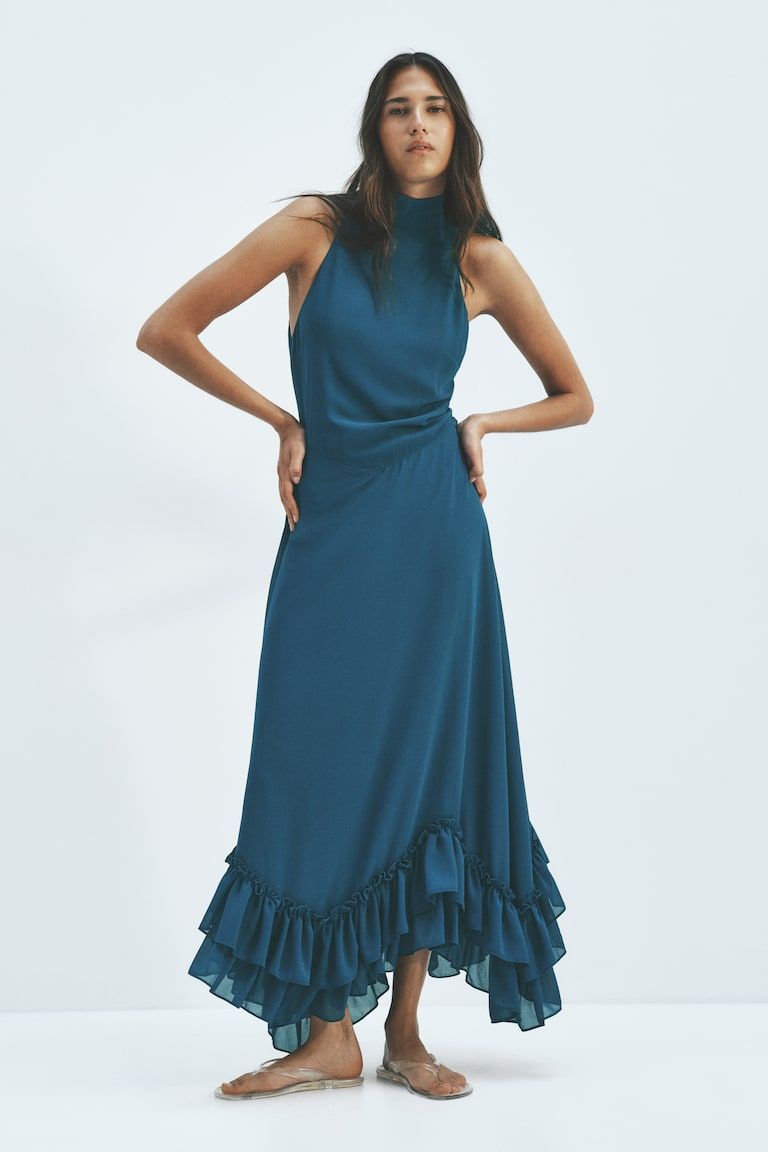 Ruffled Maxi Dress