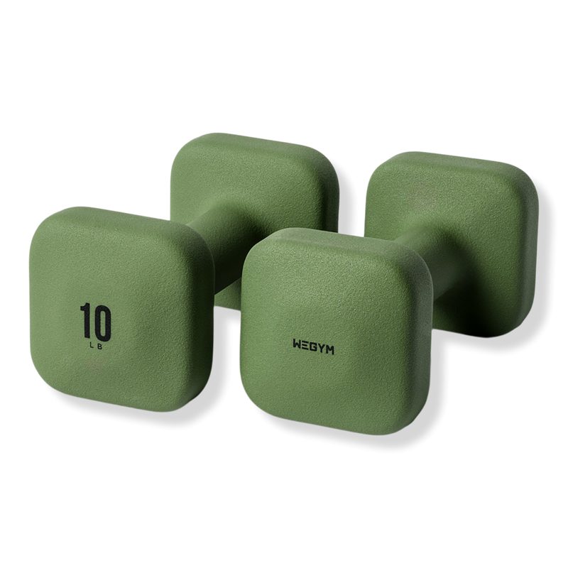 SafeGrip Dumbbells - Forest - 10 LB