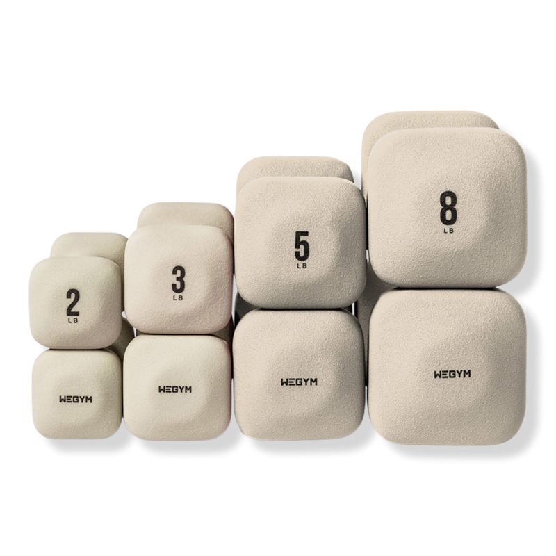 SafeGrip Dumbbells Lower Set - Sandstone