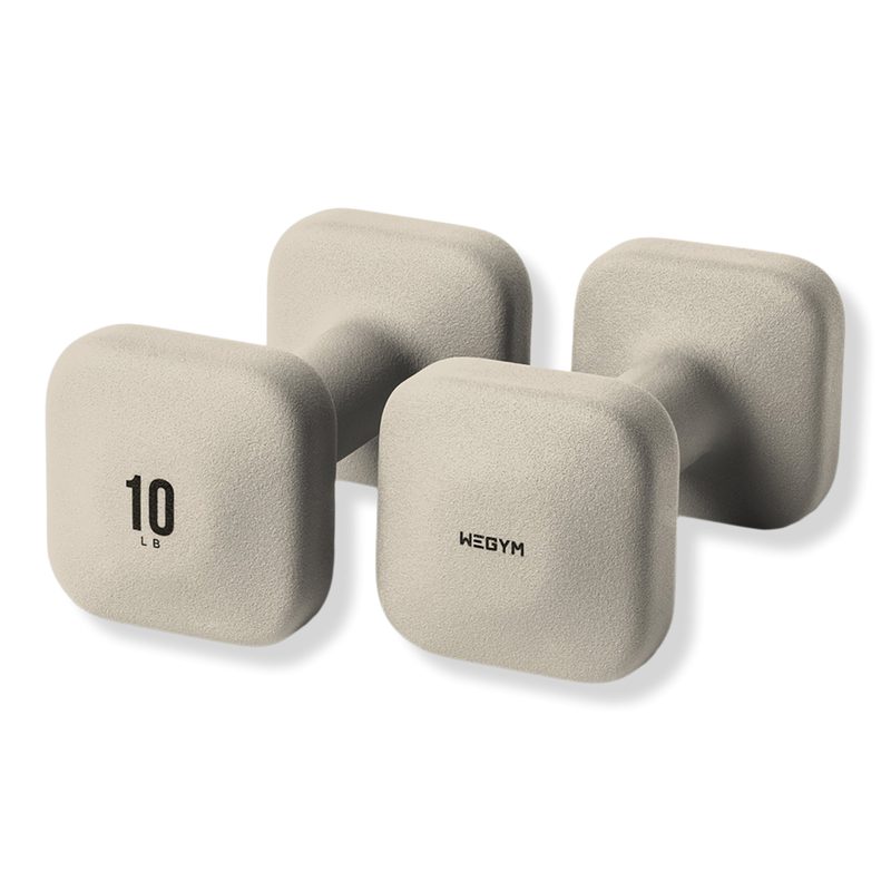 SafeGrip Dumbbells - Sandstone - 10 LB