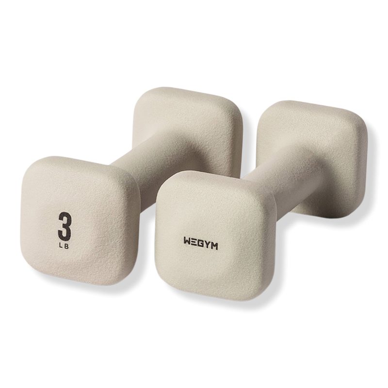 SafeGrip Dumbbells - Sandstone - 3 LB