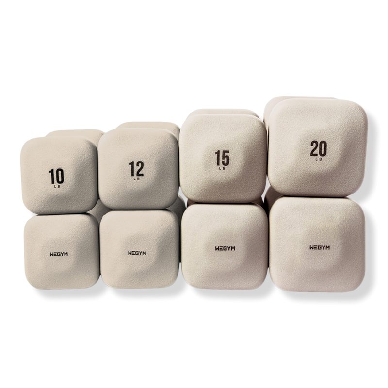 SafeGrip Dumbbells Upper Set - Sandstone