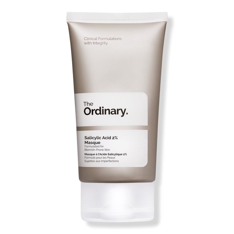 Salicylic Acid 2% Masque Clarifying Charcoal & Clay Mask for Blemish Prone Skin