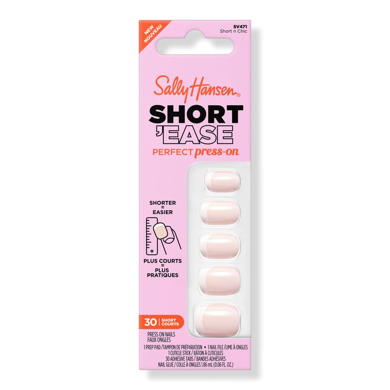 Salon Effects Perfect Press-On Short'Ease Nails - Short n Chic​